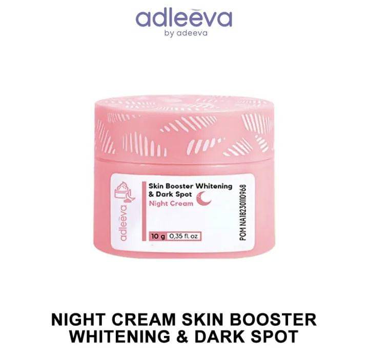 Adleeva Retiglow Booster Whitening and Dark Spot Night Cream (lazada.co.id/Unilac Store)