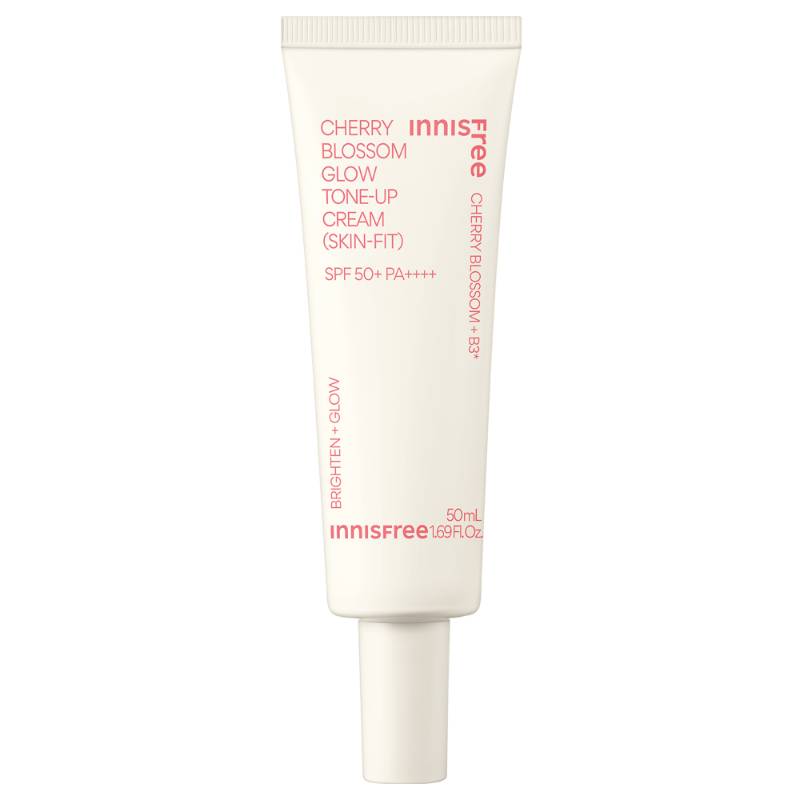 Innisfree Cherry Blossom Glow Tone Up Cream Skin Fit SPF50+ PA++++ (sociolla.com)
