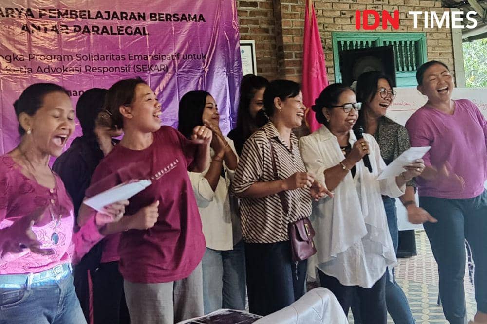 Lembaga Bantuan Hukum Bali Woman Crisis Centre (LBH BWCC) mendidik sejumlah paralegal di seluruh Bali (IDN Times/Ayu Afria)