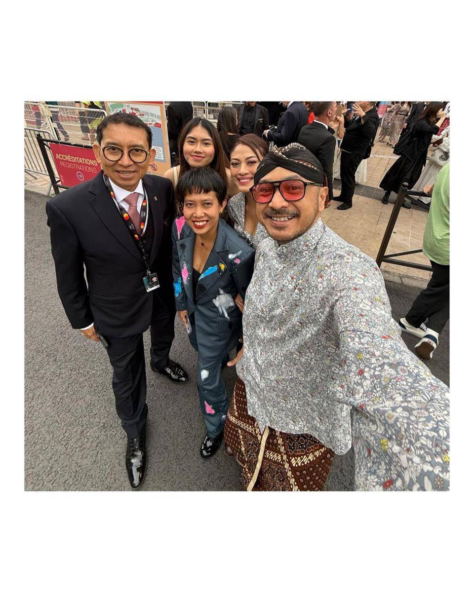 artis Indonesia di Cannes Film Festival (instagram.com/giring)