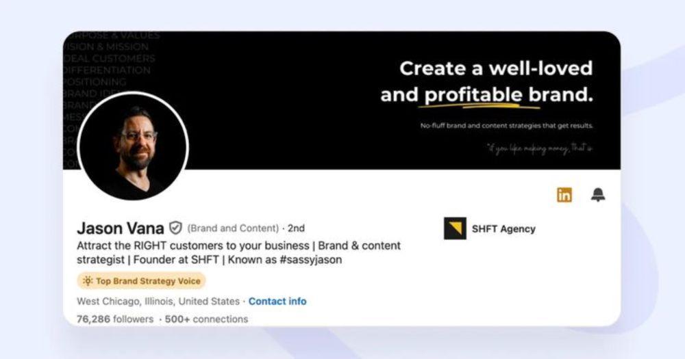 Ilustrasi headline linkedIn (magier.com)