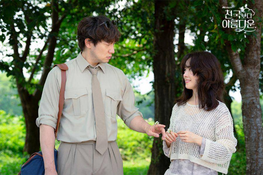 Ko Nak Joon (Son Suk Ku) dan Somi (Han Ji Min) di drakor Heavenly Ever After (dok. JTBC/Heavenly Ever After)