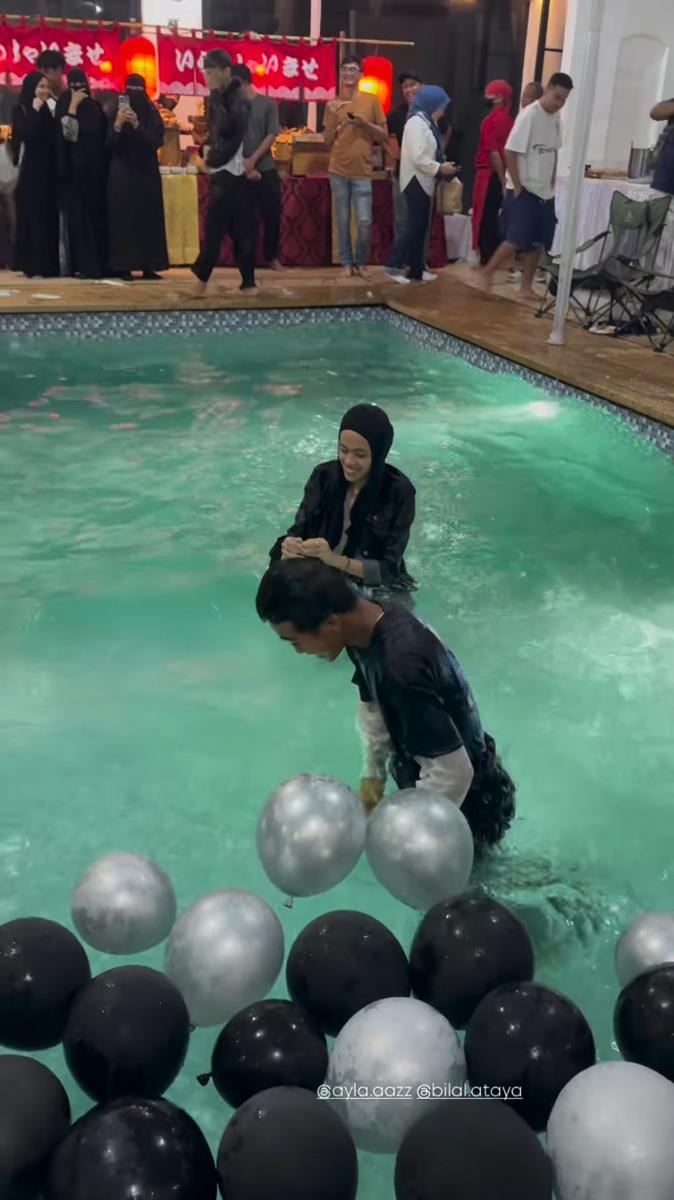 potret ulang tahun Ayla dan Bilal (instagram.com/_ummi_pipik_)