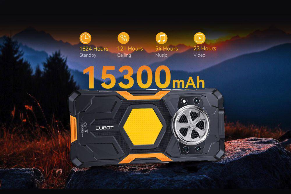 potret baterai Cubot KingKong Power 5 4G (cubot.net)