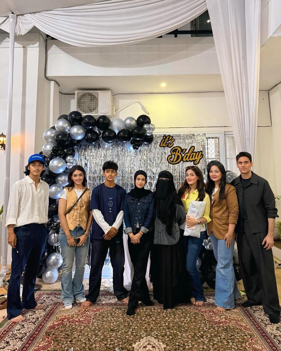 potret ulang tahun Ayla dan Bilal (instagram.com/_ummi_pipik_)