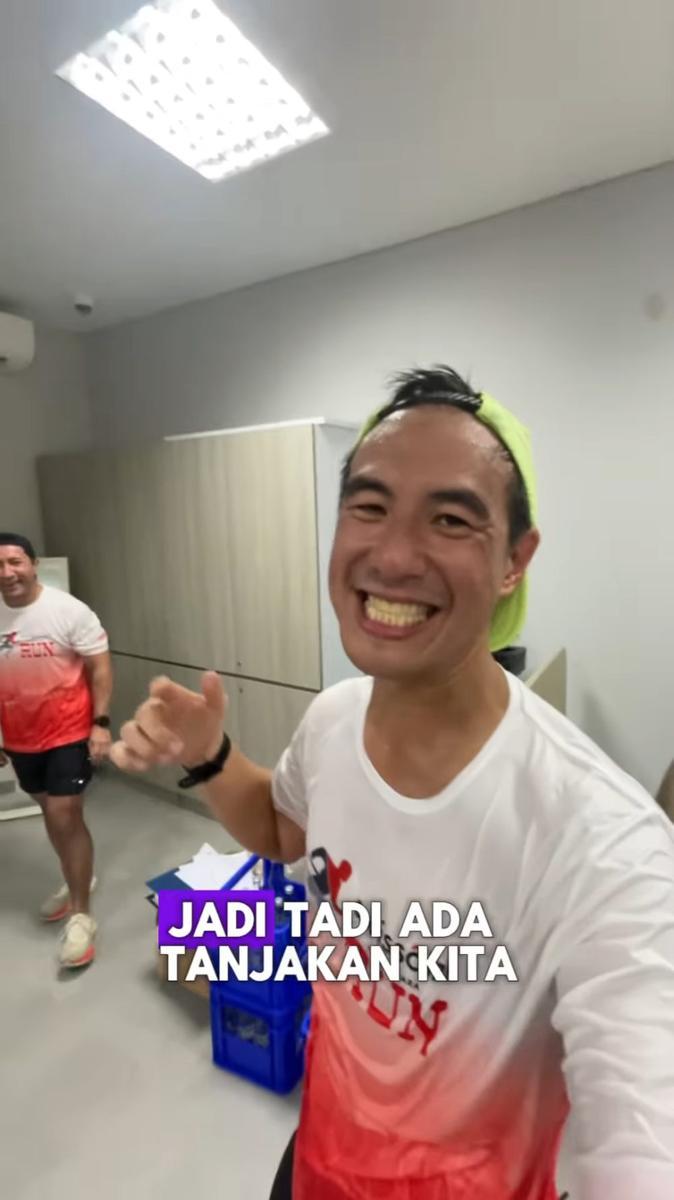 Daniel Mananta lomba lari di IKN (instagram.com/vjdaniel)