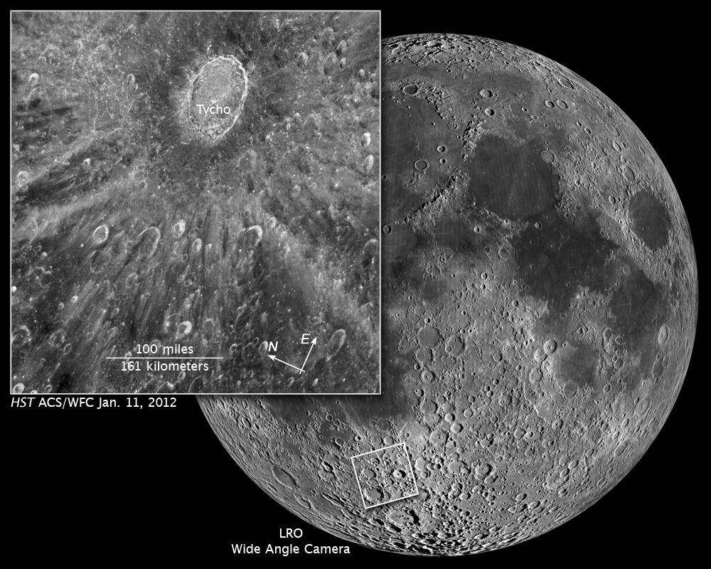 Kawah Tycho di Bulan (science.nasa.gov)