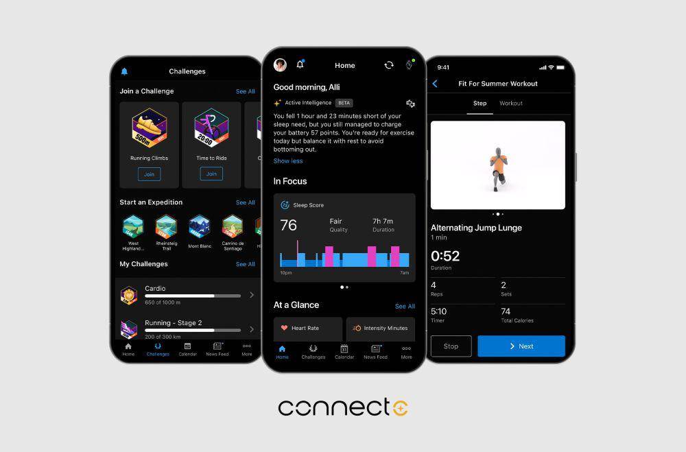 ilustrasi Garmin Connect (dok. Garmin Indonesia)