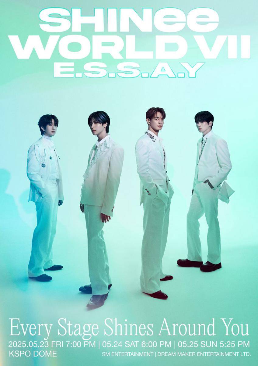 poster konser SHINee World VII (x.com/SHINee)