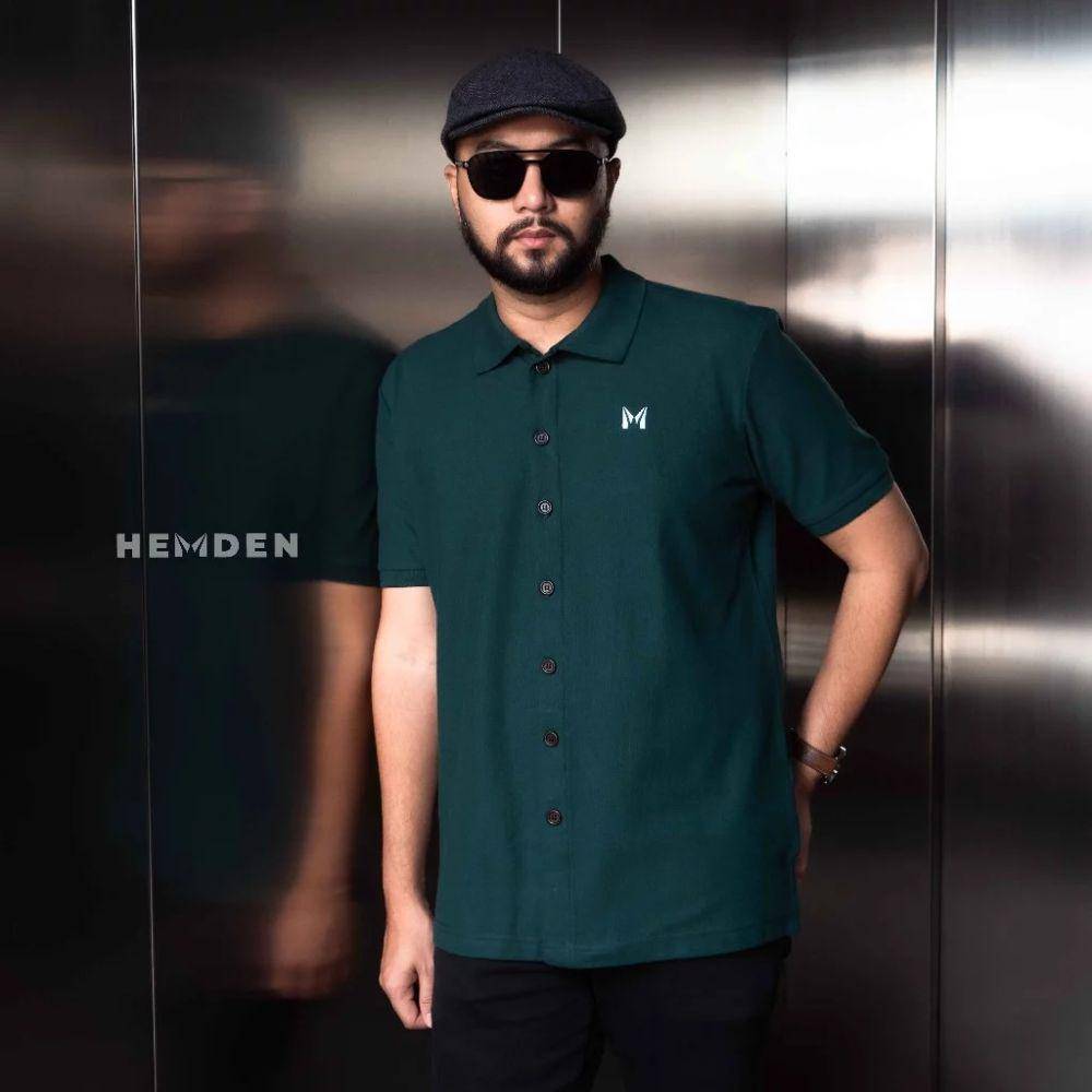 HEMDEN Kemeja Polo Pria Basic (shopee.co.id/Hemden.id)