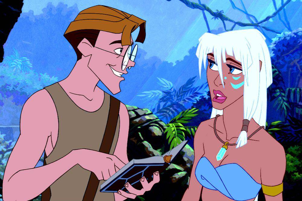 adegan dalam film Atlantis: The Lost Empire. (dok. Walt Disney Animation Studios/Atlantis: The Lost Empire)