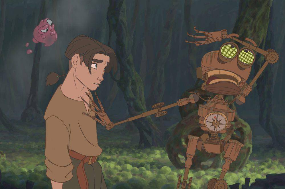 adegan dalam film Treasure Planet. (dok. Walt Disney Animation Studios/Treasure Planet)