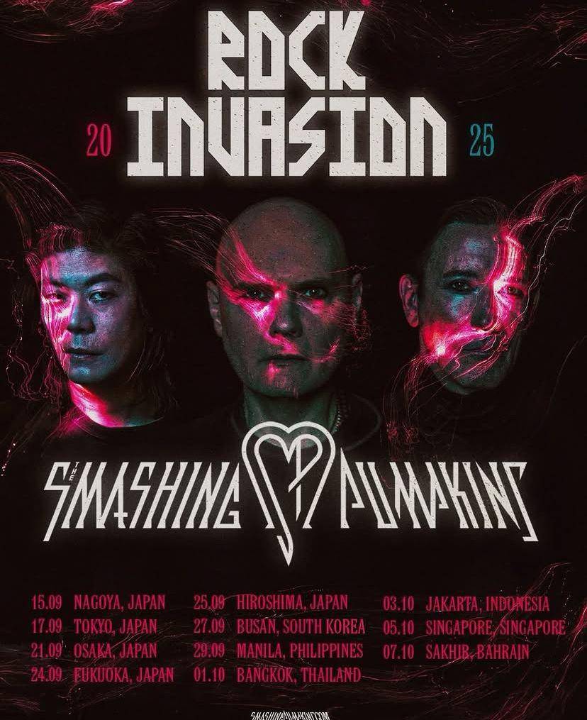 Smashing Pumpkins akan gelar konser di Jakarta 2025 (Instagram.com/smashingpumpkins)