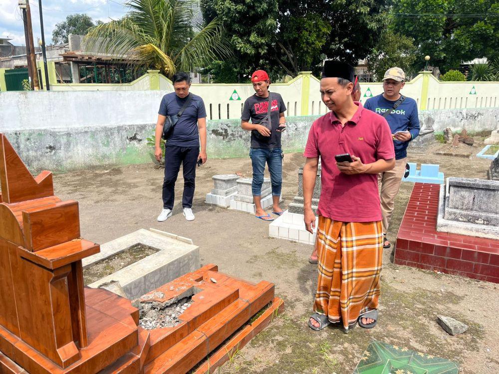 Polisi Periksa 3 Saksi Kasus Perusakan Nisan di Banguntapan Bantul