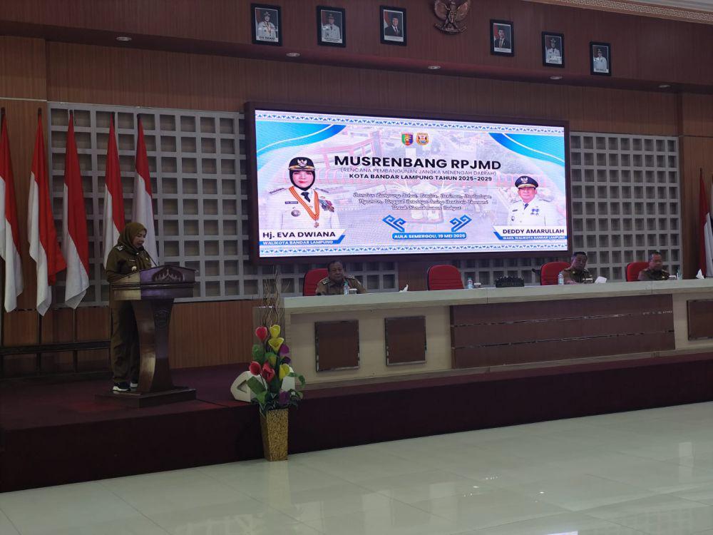 Alasan Pemkot Bandar Lampung Bilang RPJMD Butuh Sinergi Semua Pihak