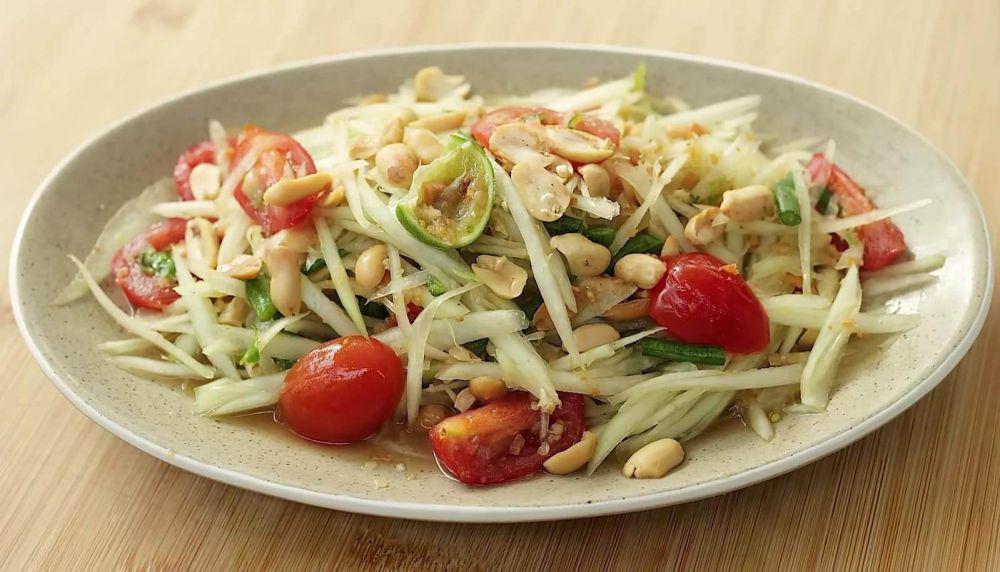 Resep Som Tam Khas Thailand, Segar dan Pedasnya Nagih!
