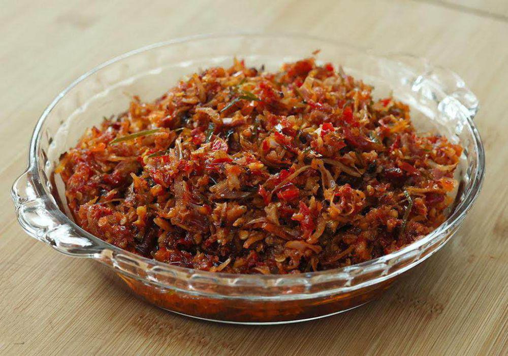 Resep Sambal Teri Kecombrang yang Pedas dan Menyegarkan