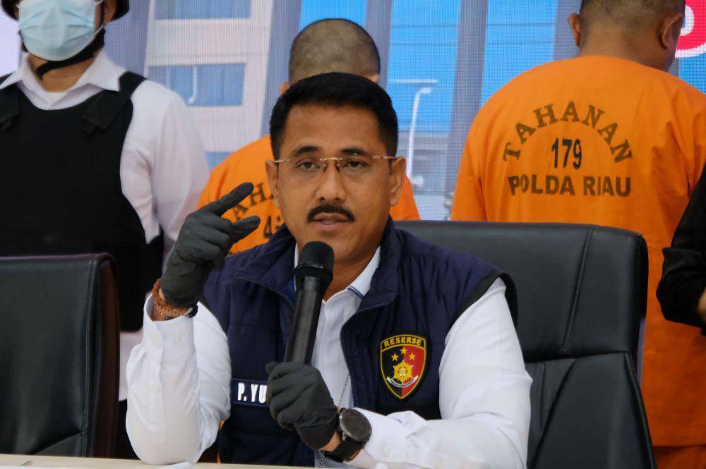 Direktur Reserse Narkoba Polda Riau Kombes Pol Putu Yudha Prawira (IDN Times/ Fanny Rizano)