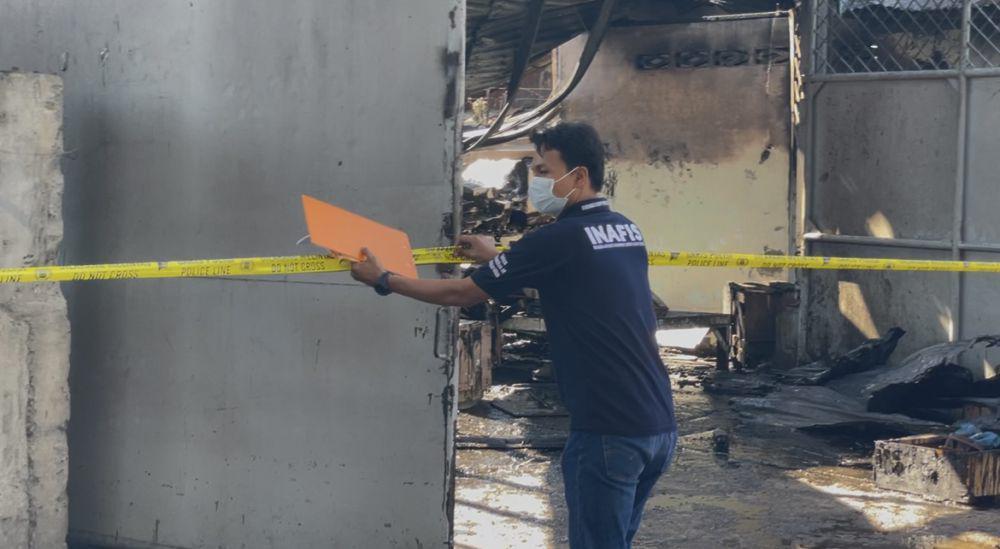 Kebakaran Pabrik Karet di Padang, Polisi Selidiki Sumber Api