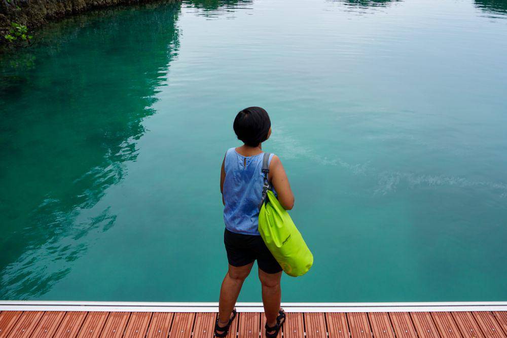 dry bag atau tas anti air (dok.pribadi/Natalia Indah)