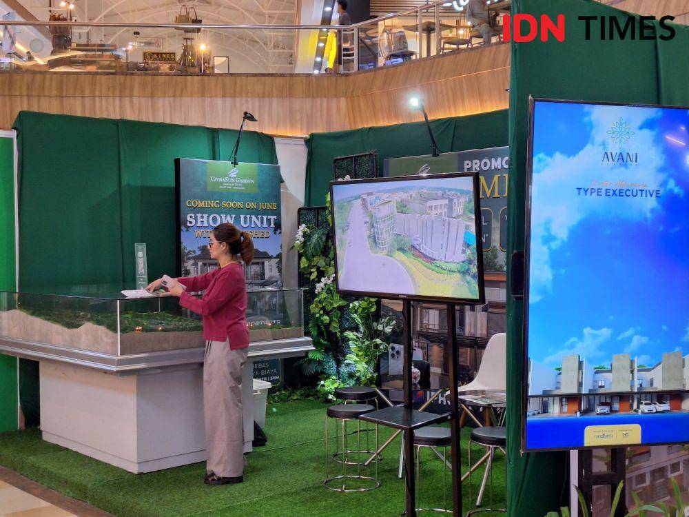 Forum Komunikasi Developer Jateng bekerjasama dengan Dinas Perumahan Rakyat dan Kawasan Permukiman (Disperakim) Jateng menyelenggarakan pameran perumahan Jateng Omah Expo 3 di Mal Ciputra Semarang pada15-26 Mei 2025. (IDN Times/Anggun Puspitoningrum)