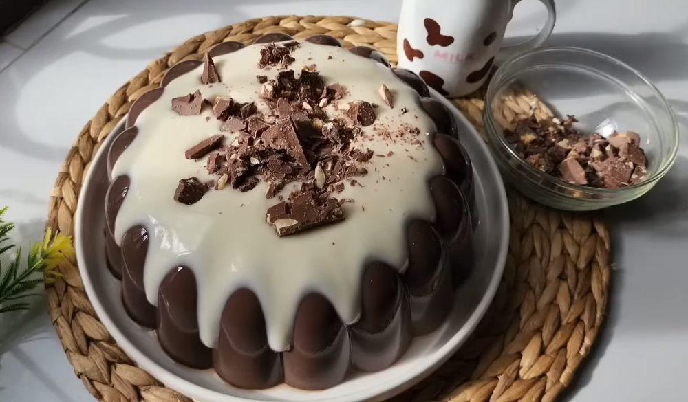 Resep Puding Cokelat Silver Queen Vla Vanila yang Manis Creamy
