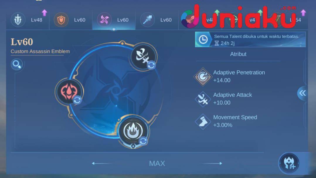 Emblem Mobile Legend (Dok. Moonton/Mobile Legend)