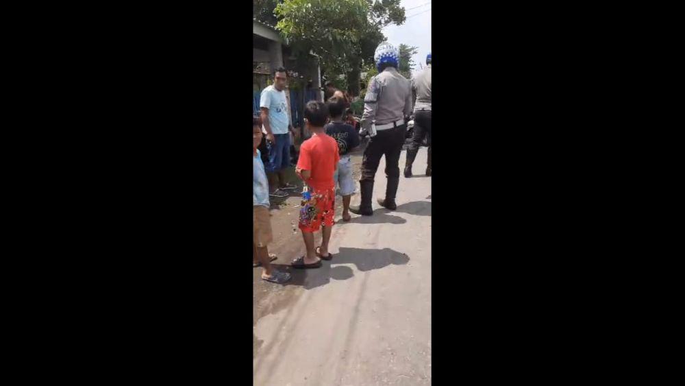 Polisi Tulungagung Diduga Tabrak Pengendara Motor, Ini Penjelasannya
