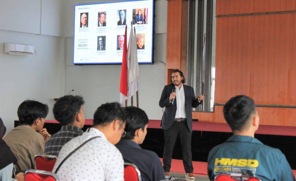 Acara Talkshow Beasiswa ke Luar Negeri di Institut Teknologi Sumatera (Itera) (Doc/Humas Itera)