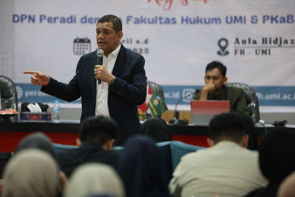 Pakar Hukum Tata Negara UMI Makassar, Fahri Bachmid, Minggu (18/5/2025)/Istimewa
