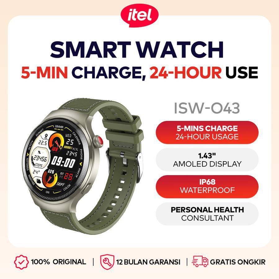 itel O43 Max (tokopedia.com/Itel Accessory ID Store)