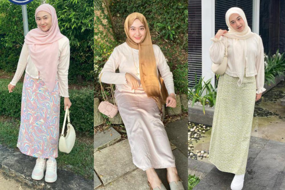 8 Inspirasi Outfit Kasual untuk Hangout ala Khaliza Nazhara, Cute