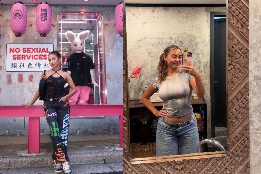 Adu Gaya Jennifer Coppen vs. Zoe Wassink (instagram.com/jennifercoppenreal20 | instagram.com/zoe.wassink)