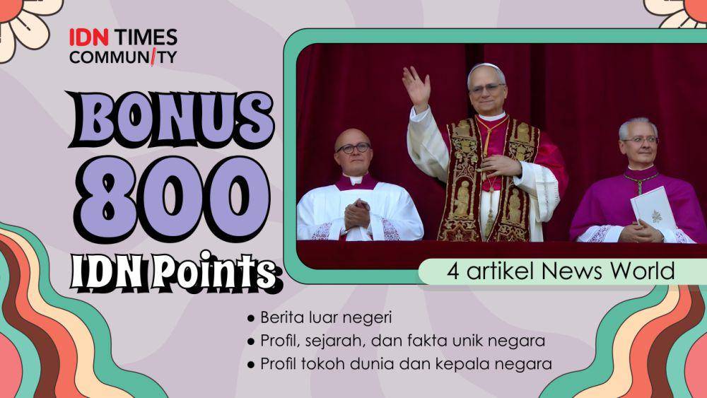Kumpulan bonus IDN Points IDN Times Community (IDN Times/Sukma Mardya Shakti)