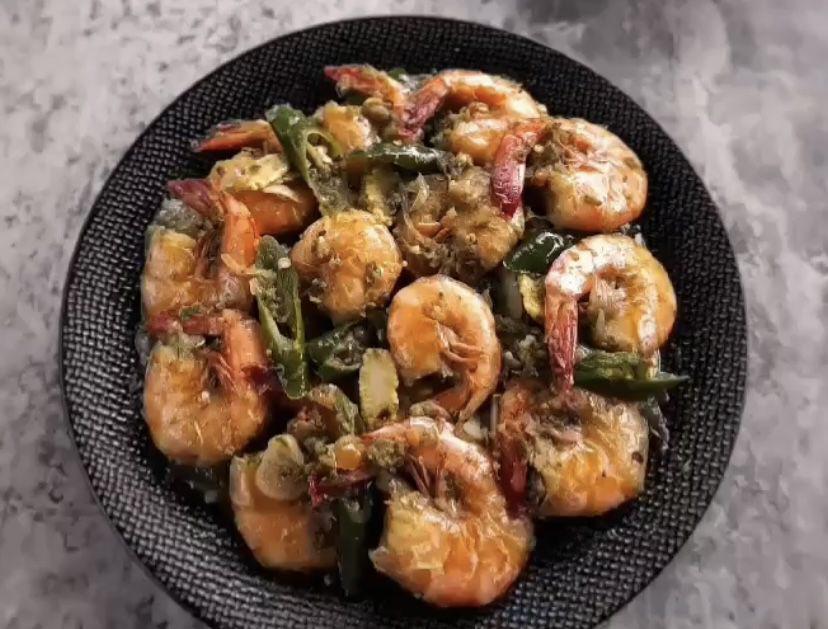 Resep Udang Sambal Cabai Ijo ala Rumahan, Mudah Banget Bikinnya!