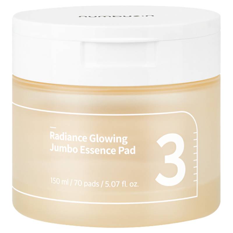 Numbuzin No.3 Radiance Glowing Jumbo Essence Pad (sociolla.com)