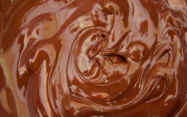 ilustrasi krim cokelat 