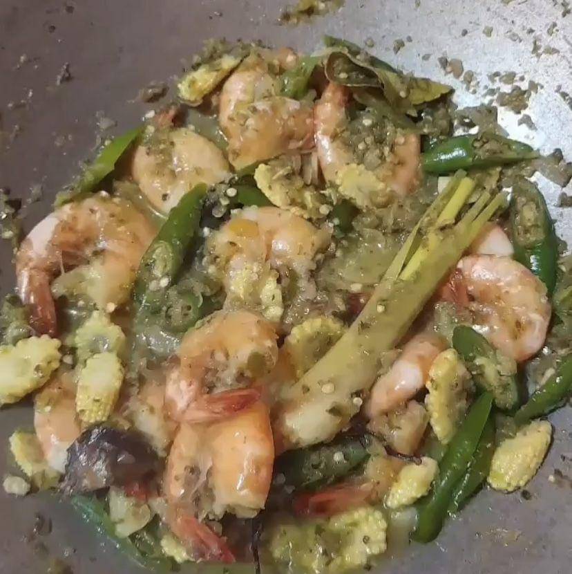 Udang sambal cabai ijo (instagram.com/@pr.ditha)