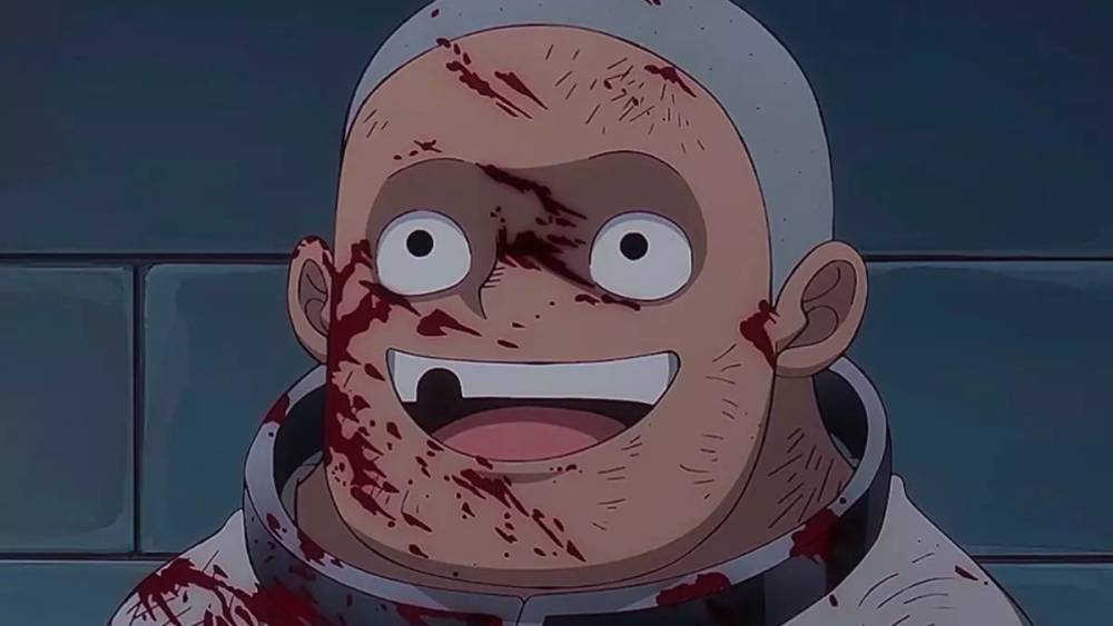 Clapp ditembak di hadapan Kuma. (dok. Toei Animation/One Piece)