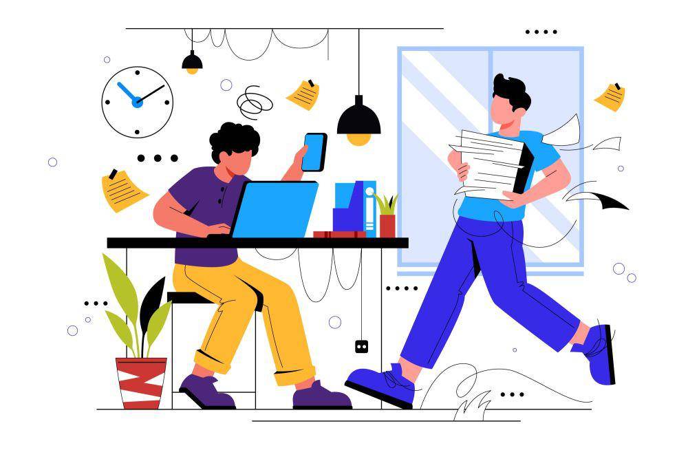 ilustrasi alur pendaftaran (freepik.com/pikisuperstar)