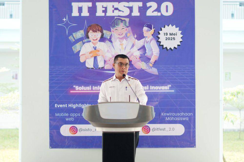 IT FEST 2.0 Program Studi (Prodi) Sistem Informasi (Sisfo) Universitas Islam Negeri (UIN) Raden Intan Lampung (RIL) (Dok/Humas UIN RIL)