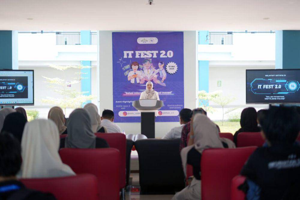 IT FEST 2.0 Program Studi (Prodi) Sistem Informasi (Sisfo) Universitas Islam Negeri (UIN) Raden Intan Lampung (RIL) (Dok/Humas UIN RIL)