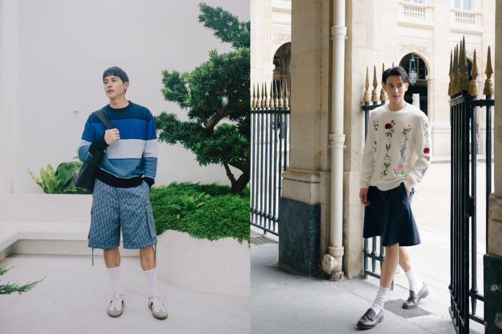 7 Inspirasi Styling Short Pants ala Aktor James Jirayu, Refined Chill!
