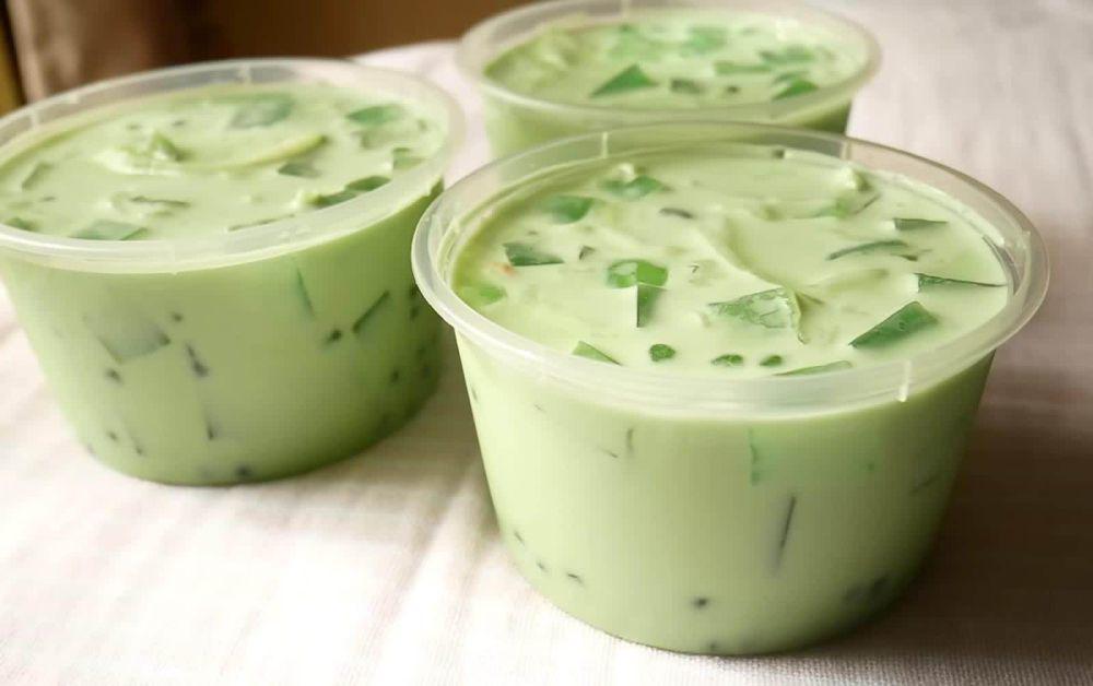 Resep Buko Pandan Santan, Dessert Dingin yang Lembut dan Wangi