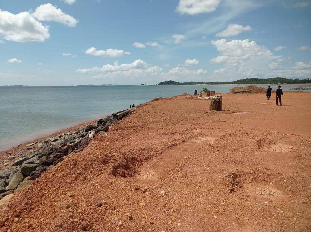 Lokasi reklamasi di PT Telaga Bintan Jaya, Lingga, Kepulauan Riau (IDN Times/Putra Gema Pamungkas)