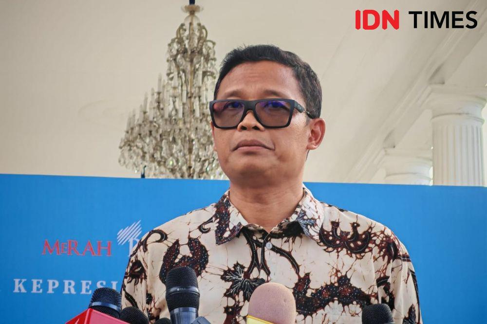 Calon Dirjen Pajak, Bimo Wijayanto usai dipanggil Presiden Prabowo ke Istana, Selasa (20/5/2025) (IDN Times/Ilman Nafi'an)