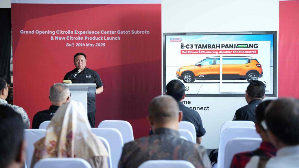 Dibangun di atas lahan seluas lebih dari 2.400 meter persegi (Citroen)