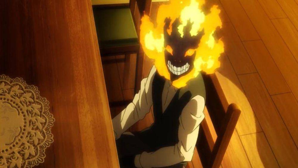 Ayah Mikako berubah menjadi Infernal. (dok. David Production/Fire Force)