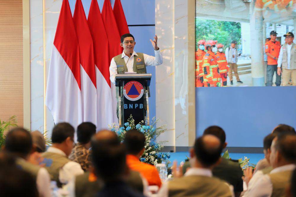 Kepala BNPB Letjen TNI Dr. Suharyanto, Selasa (20/5/2025), (bnpb.go.id)