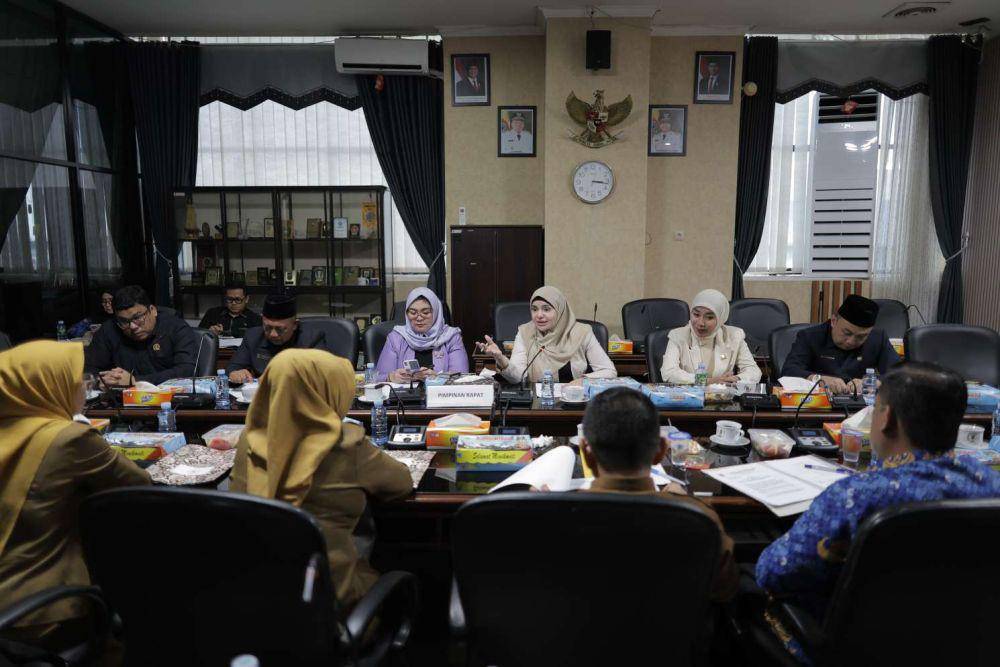 Ketua Komisi IV DPRD Kalsel, Jihan Hanifa, meminta Disdikbud Kalsel agar Kepsek SMAN 1 Sungai Tabuk dicopot dari jabatannya. (Humas DPRD Kalsel)